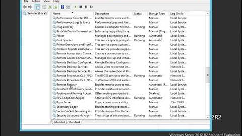 How to Create a Service Account in AD of Windows server 2012 R2