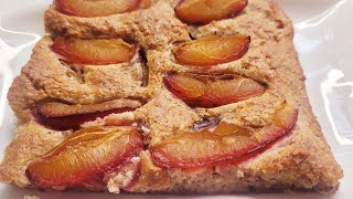 Plum pie for type 2 diabetics. Plum pie for type 2 diabetics.