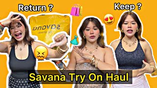 SAVANA Try On Haul 🛍️ KEEP IT or RETURN IT ? 