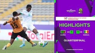 Zambia 🆚 Senegal - TotalEnergies Women's Africa Cup of Nations 2022 - QF