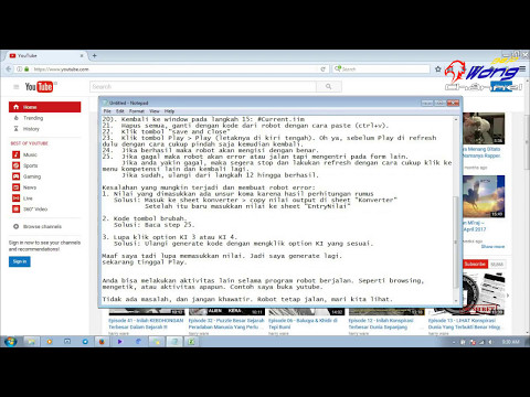 Generator Kode Makro Robot Online Revisi 5 - 8 Mei 2017