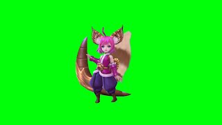 Anime Green Screen Hero Mobile Legend -  Nana   Sweet Leonin Green Screen No Copyright