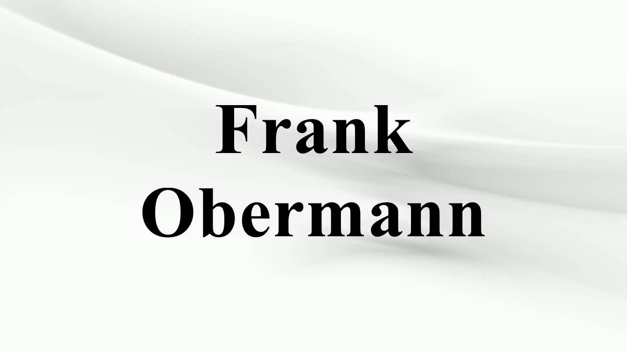 Frank Obermann Frank Obermann