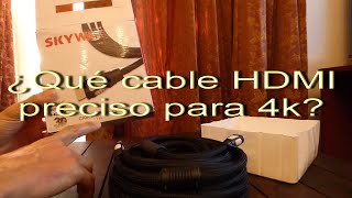 Qué cable HDMI comprar para 4k El mejor cable para ver en Ultra HD Best hdmi cable 2021 for PC