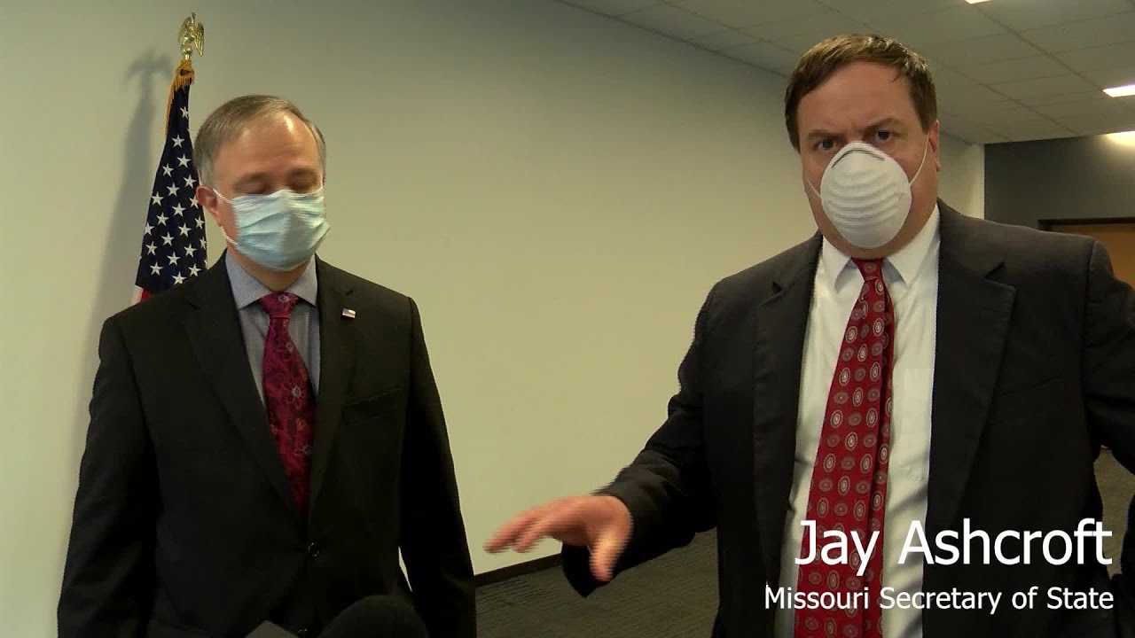Missouri secretary of state delivers ppe to greene county youtube