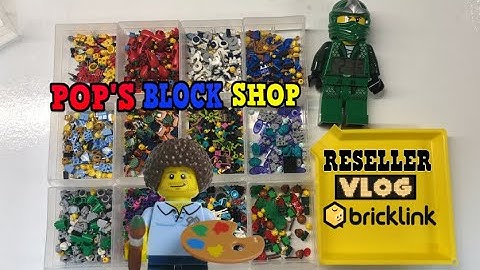 Sorting LEGO Minifigures / Parting out / Uploading Used Sets for the parts to Bricklink