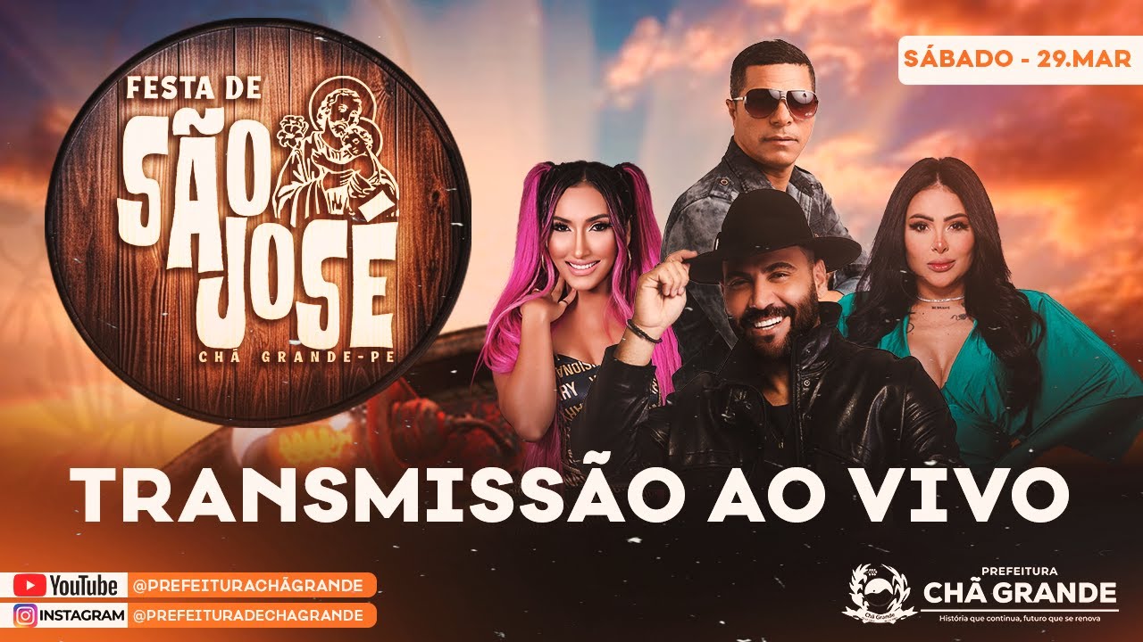 Ao vivo - Festa de São José em Chã Grande 2025