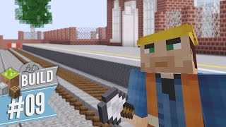 Minecraft | Modded Lets Build #9 | Train Station Platform Timelapse (Part 1) @lextube