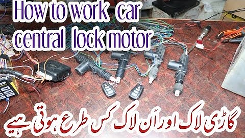 Car remote lock system k connection| Auto Care