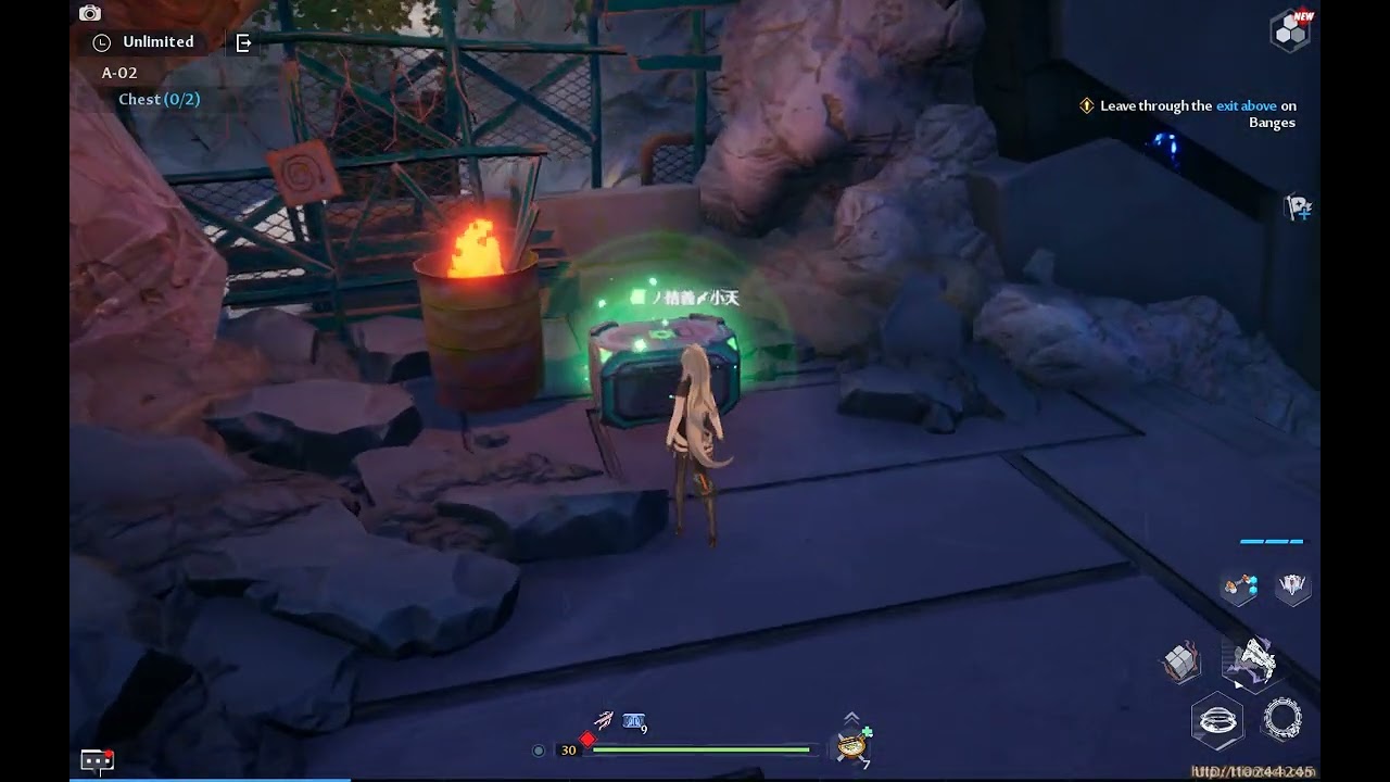 【TOF】 Tower Of Fantasy Ruins A-02 Easy | All Chest Location Walkthrough