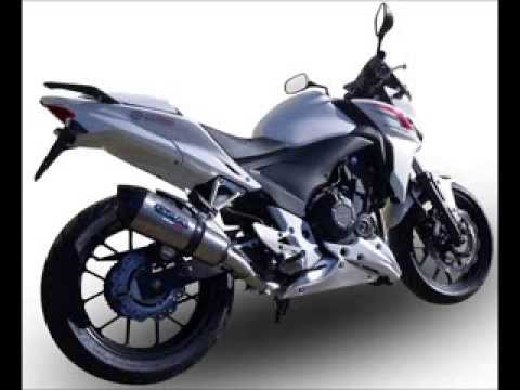 scarico akrapovic honda cb 500 f