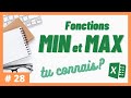 #28 - Tu connais les fonctions MIN ET MAX? | Excel