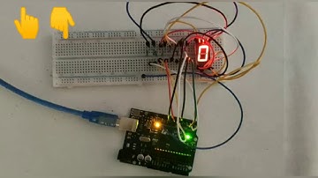 ARDEP009: Arduino- Seven Segment LED Display 0-9/ 9-0 "up down" counter