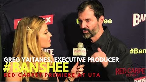 Greg Yaitanes, EP,  interviewed at the Season 4 Premiere for Cinemax' Banshee #Banshee