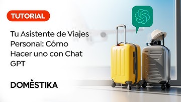Tutorial: Cómo crear tu asistente de viajes con ChatGPT | Víctor Mollá | Domestika