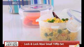 Homeshop18 - Maxi Small Tiffin Set By Lock & Lock