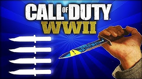 Quad Feed with Every Melee Weapons + Gun!! (Call of Duty: WW2)