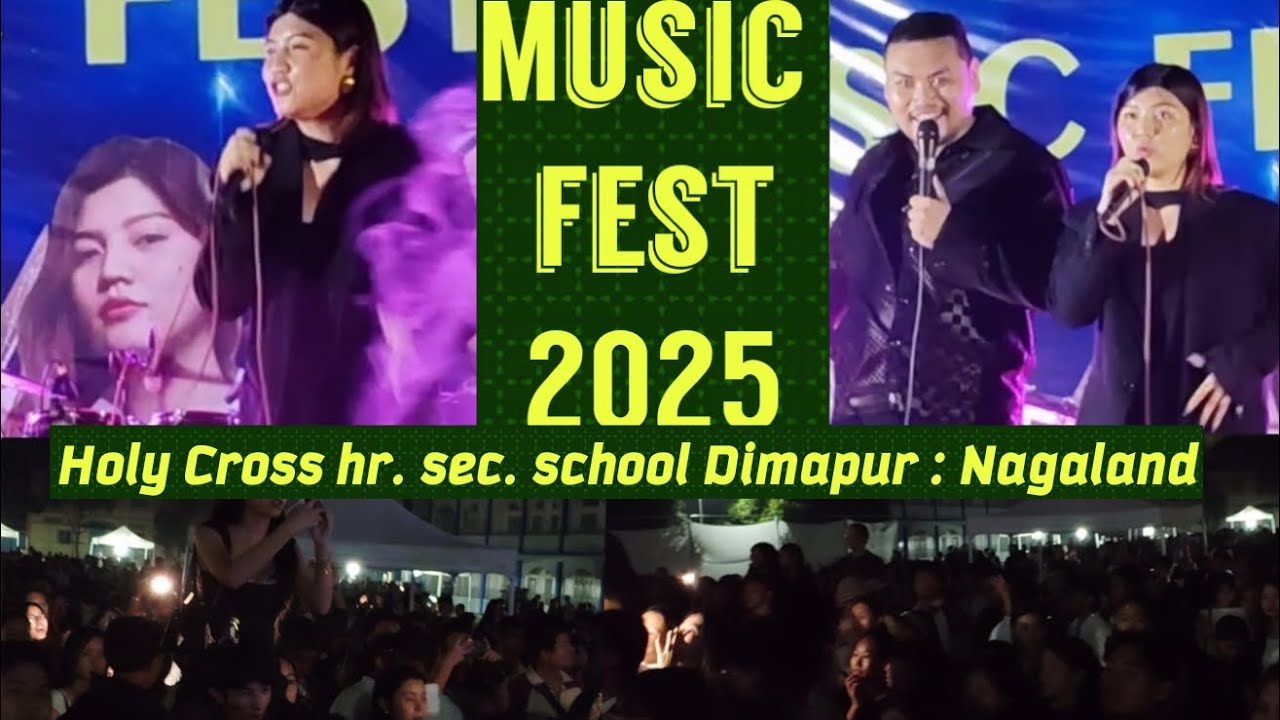 Music fest 2025 | holy Cross hr, sec School | Dimapur Nagaland |
