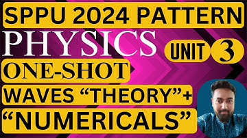 UNIT 3 | ONE SHOT | WAVE OPTICS | SPPU PUNE UNIVERSITY | 2024 PATTERN