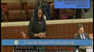 12/14/16 Council Meeting (Pressley)