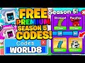 Free max premium season 5 pass codes in arm wrestling simulator