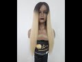 Video: Peruca Naturala KATE Ombre Saten/ Blond Platinat Video: Peruca Naturala KATE Ombre Saten/ Blond Platinat