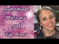 All Natural Mascara and Eyeliner DIY