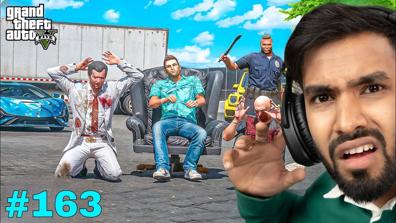 THE BIGGEST MAFIA CAPTURED MICHAEL | TECHNO GAMERZ GTA 5 GAMEPLAY 