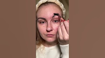 My eyebrow routine using HOLD UP! Brow Wax❤️