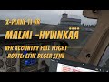 X-Plane 11 VR + Vulkan update | XC Helsinki Malmi (EFHF) - Hyvinkää (EFHV)