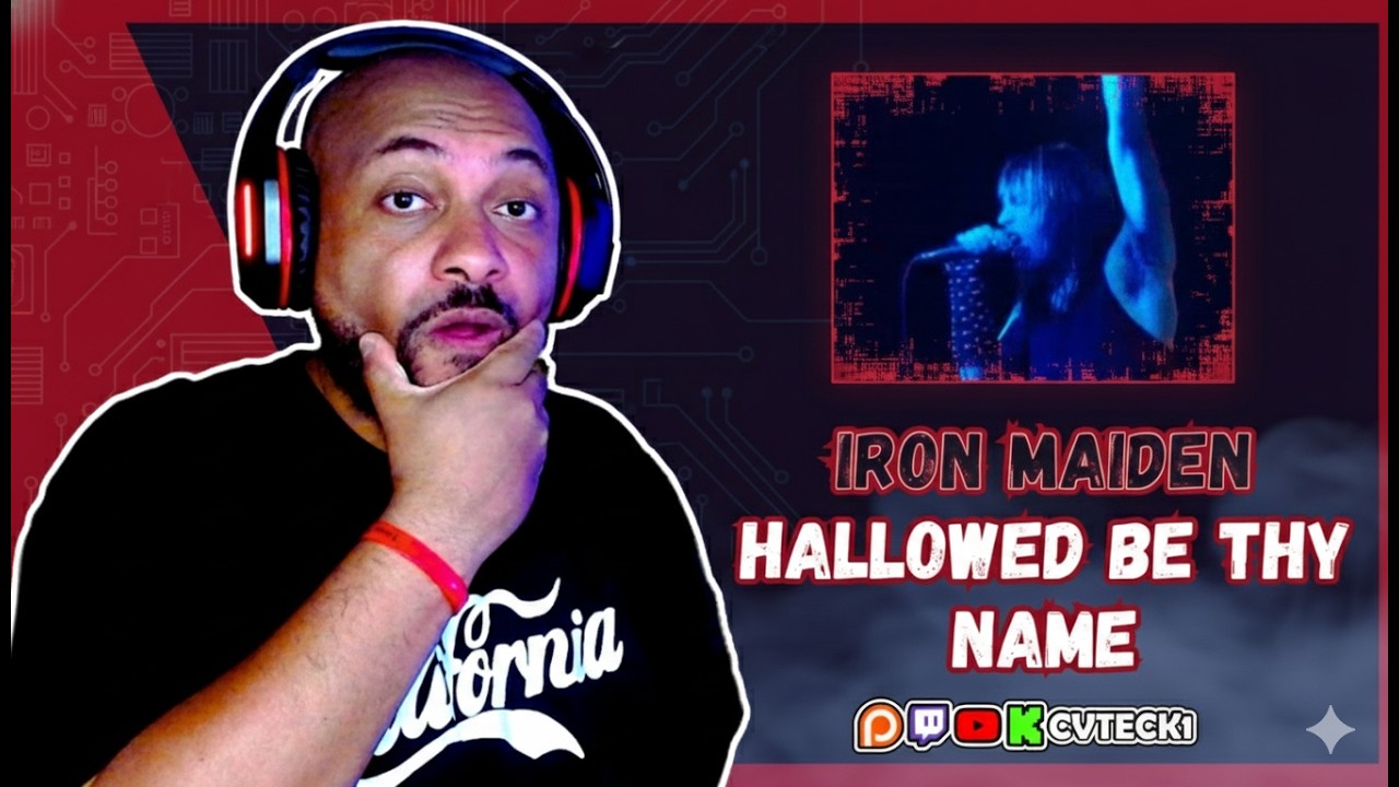 ПЕРВАЯ РЕАКЦИЯ НА | Iron Maiden - Hallowed Be Thy Name (live)
