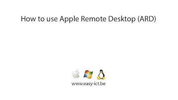 How to use Apple Remote Desktop on OS X