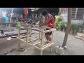 Part 1: How to make chicken cage/ coop / Paano gumawa ng chicken cage / Philippines