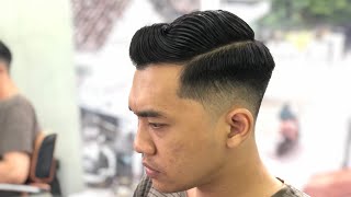 MIDDLE FADE BELAH SAMPING // step by step full penjelasan buat pemula