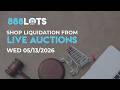 Liquidation Auction | Clothing Lots, HOKA Shoes &amp; more | 2026-05-13
