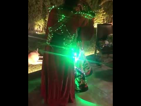 هيدي كرم تتألق في رقص التنورة ى البلد 