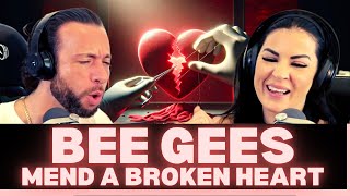 DO HARMONIES GET ANY BETTER?! First Time Hearing Bee Gees - How Can You Mend A Broken Heart Reaction