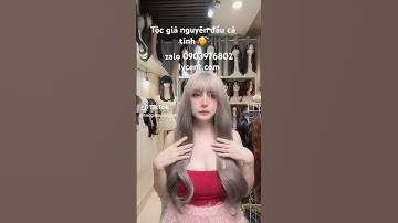 Tóc giả nguyên đầu cá tính - zalo 0903976802- lycent.com