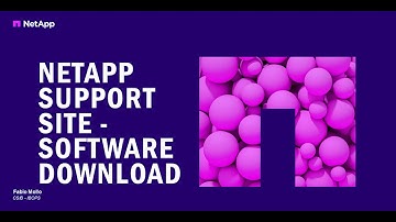 NetApp Support Site -  Software Download