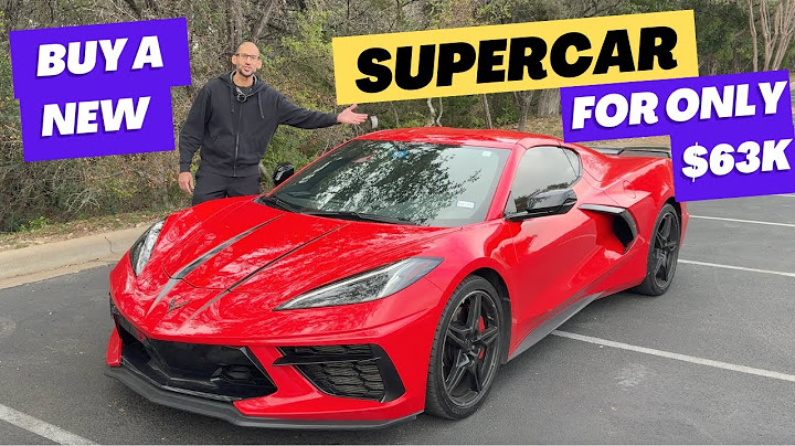 Should You Buy A Brand New Corvette C8 For Only $63K?