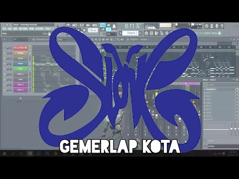 Slank Gemerlap Kota Karaoke Fl Studio Youtube