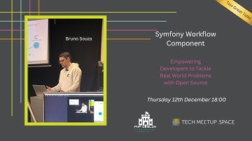PHP Dublin Meetup - Symfony Workflow Components presented by Bruno Souza