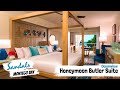 Crystal Lagoon Honeymoon Oceanview Butler Suite OL1B | Sandals Montego Bay | Full Tour &amp; Review 4K