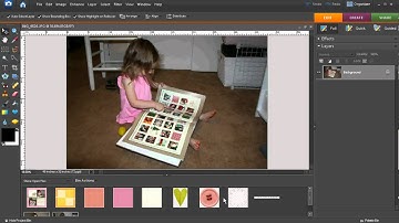 Getting Started with Digital Scrapbooking in Photoshop Elements 6.0.