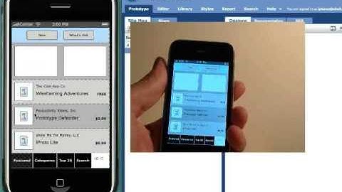 iPhone Prototype Component in ProtoShare