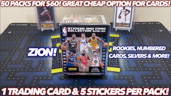 NBA Basketball Panini 2021 2022 EUROPEAN Stickers 50 packets (250 Stickers)  NEW