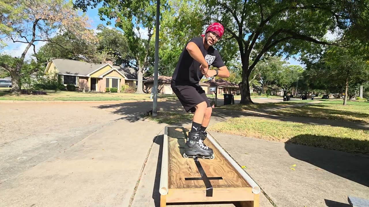 How to grind on aggressive inline skates part 1