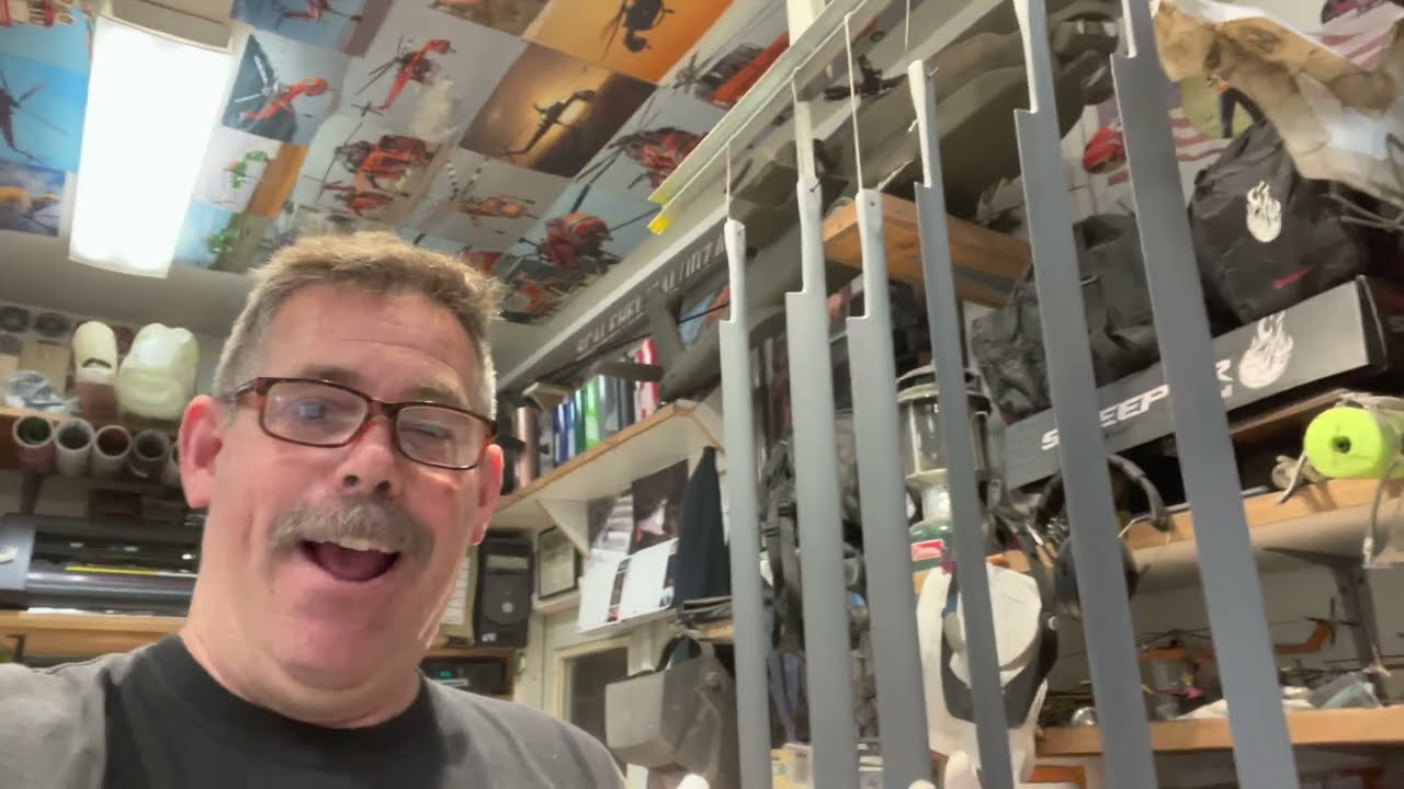 MD 600N RC Painting and balancing the main blades