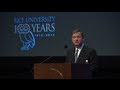 Centennial Lecture Series:  Chief Justice John Roberts speaks at Rice University