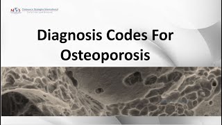 Diagnosis Codes for Osteoporosis